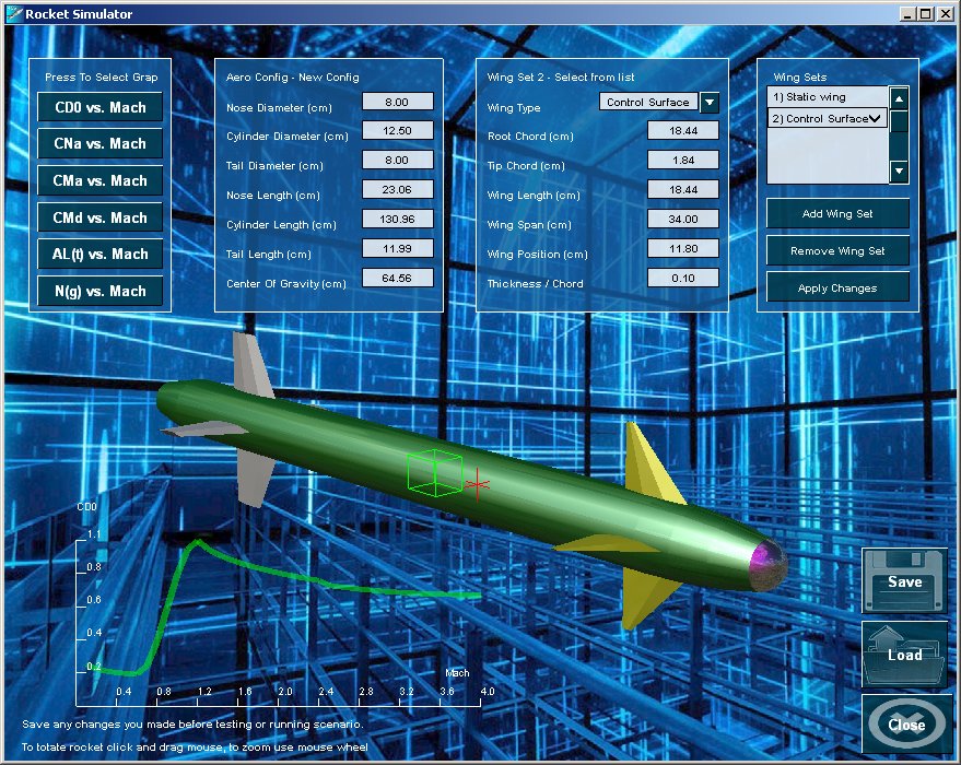 model rocket simulation