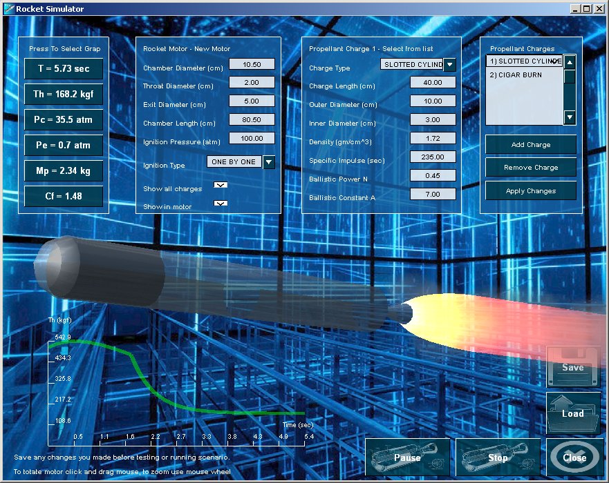 rocket simulation program